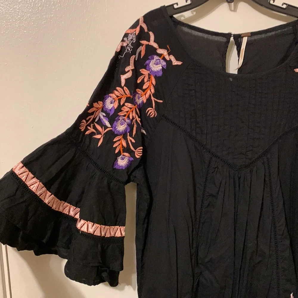 Free People Black Pavlo Dress - Picture 3 of 3